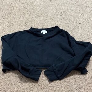 Socialite Black Knit Top